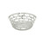 Service Ideas SM-75 6.5" Dia. Metal Round Mod18 Steelworks Bread Basket