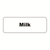 Service Ideas MT1MI Rectangular Magnetic "Milk" MagneTag