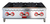 Omcan USA 47381 36" W Stainless Steel 6 Burners Natural Gas Hotplate - 100,000 BTU