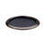 Service Ideas TR119RIDT 11" W Dark Tungsten Round Non-Slip Tray