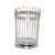 Service Ideas WBB5PS 3.5" W Round Metal Breadstick Basket