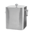 Service Ideas IBSQ3BS 50.7 Oz. Square 18/8 Stainless Steel Brushed Finish Ice Bucket