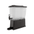 Service Ideas CBDP3BLK 3 Gal. Clear Poly Container Single Beverage Dispenser