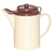 Service Ideas TST612ST/BR 16 Oz. Brown Plastic Teapot