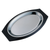 Service Ideas RO117BLC 13.75" W Stainless Steel Oval Thermo-Plate Platter