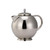 Service Ideas TT07SS 24 Oz. Stainless Steel Ergonomic Handle Tea Time Teapot with lid