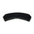 Service Ideas RRAP3DT 4" W x 15.5" D Black Plastic Rectangular Drip Tray