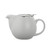 Service Ideas TPCV16WH 16 Oz. White Ceramic Oval Teapot