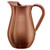 Service Ideas WPB2BSRG 67.6 Oz. Rose Gold Stainless Steel Thick Handle Bell Pitcher