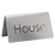 Service Ideas 1C-BF-HOUSE-MOD 1.5" H Metal "House" Beverage ID Tent