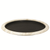 Service Ideas TR1412RIWM 14" Dia. White Round Stainless Steel Natural Elements Tray