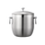 Service Ideas IB3BS 101.4 Oz. Round 18/8 Stainless Steel Ice Bucket