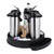 Service Ideas RRAP3BLK 22" W Black Plastic Roto Rack Airpot Serving Rack