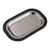Service Ideas LO12BLC Stainless Steel Rectangular Inserts Thermo-Plate Platter Set