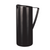 Service Ideas X7025BSBX 64.2 Oz. Black Stainless Steel Slim Profile Metallic Elements Water Pitcher