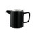Service Ideas TPCW16BL 16 Oz. Black Ceramic Washington Teapot