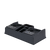 Service Ideas APLR25BL 26" W Black Plastic 5-Compartment Airpot Stand