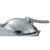 Service Ideas CJZRL1CH Stainless Steel Chrome Finish Lid