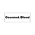 Service Ideas MT1GB Rectangular Magnetic "Gourmet Blend" MagneTag