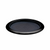 Service Ideas TR119RIBX 11" W Black Round Removable Insert Non-Slip Tray