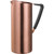 Service Ideas X7025BSRG 64.2 Oz. Rose Gold Stainless Steel Metallic Elements Water Pitcher