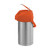Service Ideas CTAL30OR 3 L. Stainless Steel Lever Style Orange Lid Airpot