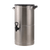 Service Ideas ITS5GPL 5 Gal. Stainless Steel 1 Valve Tower Round Tea Dispenser