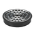 Service Ideas DT4BLSS Black ABS Plastic Round Airpot Drip Tray