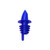 Omcan USA 80851 Free Flow Blue Plastic Pourer (12 Per Pack)