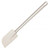 Omcan USA 80030 10" L White Plastic Flat Blade Spatula