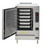 Cleveland 22CGT6.1-LP 21.63" W Stainless Steel Boilerless Countertop Liquid Propane SteamChef 3 Convection Steamer - 32,000 BTU