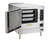 Cleveland 22CGT3.1-NG 21.63" W Stainless Steel Boilerless Countertop Natural Gas SteamChef 3 Convection Steamer - 32,000 BTU