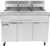 Frymaster MJ340-NG 40 Lbs. Stainless Steel Natural Gas Frymaster Performance Fryer - 330,000 BTU