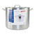 CAC China STKP-60 60 Qt. Stainless Steel Stock Pot with Lid (1 Set)