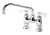 Krowne 15-408L-W-E4 Standard Swing and Swivel 1.5 GPM Deck Mount Faucet