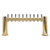 Micro Matic METRO-H-10PVDKR Countertop Glycol Cooled with 10 Faucets Metropolis "H" Draft Beer Tower