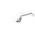 Component Hardware KL34-8012-SE1 8" Centers Stainless Steel Wall Mount Encore Kettle Faucet
