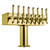 Micro Matic DS-258-PVDKR-3 Countertop Glycol Cooled with 8 Faucets T Style Draft Beer Tower