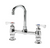 Krowne 15-825L-W-E2 Gooseneck 0.5 GPM Deck Mount Faucet