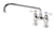 Krowne 15-412L-W-E4 Standard Swing and Swivel 1.5 GPM Deck Mount Faucet