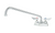 Krowne DX-314 14" Swing Spout Ultra-Polish Satin Finish Deck Mount Diamond Series Faucet