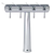 Micro Matic HAVANA4-C-W Chrome Finish 4 Tap Air-Cooled Havana Wine Font