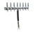 Micro Matic UCM-8-SSKR Stainless Steel 1 Column 8 Taps Draft Beer Dispenser