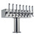 Micro Matic DS-358-PSSKR-3 Countertop Glycol Cooled with 8 Faucets T Style Draft Beer Tower