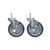 Component Hardware CSTPK-5PUTS-1B 5.5" Dia. Blue Polyurethane Stem Caster