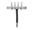 Micro Matic UCM-4-SSKR Stainless Steel 1 Column 4 Taps Draft Beer Dispenser