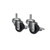Component Hardware CSTPK-2PUTS-B 2" Dia. Blue Polyolefin Stem Caster Pack