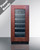 Summit ALWC15PNR 2.2 Cu. Ft. Black Freestanding Undercounter Single Zone Wine Cellar - 115 Volts