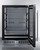 Summit SDHG2443 3.5 Cu. Ft. Black Freestanding Undercounter Beverage Center - 115 Volts