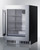 Summit SDHG2443 3.5 Cu. Ft. Black Freestanding Undercounter Beverage Center - 115 Volts